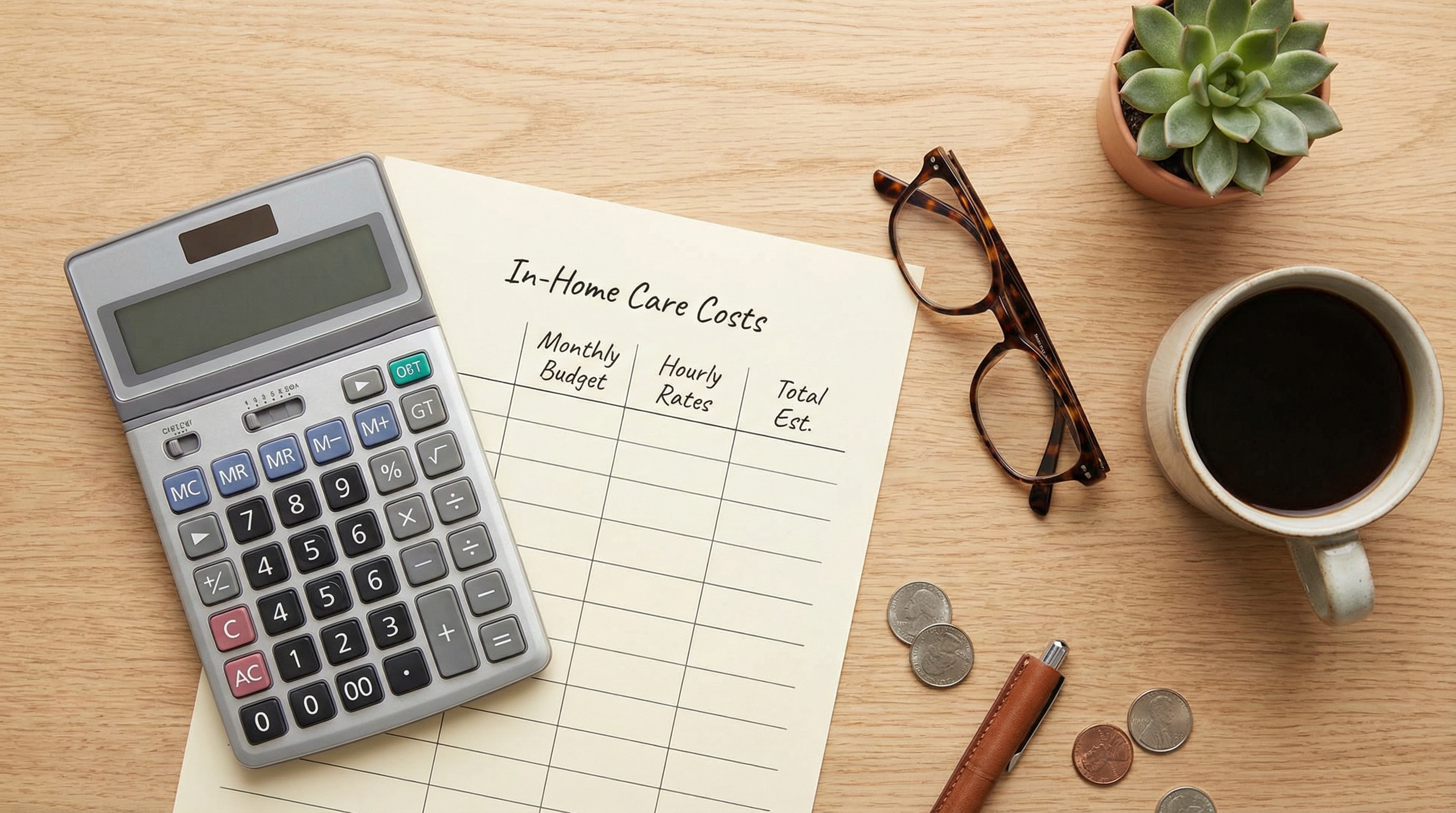 Healthcare billing statements and insurance documents for comfort care services